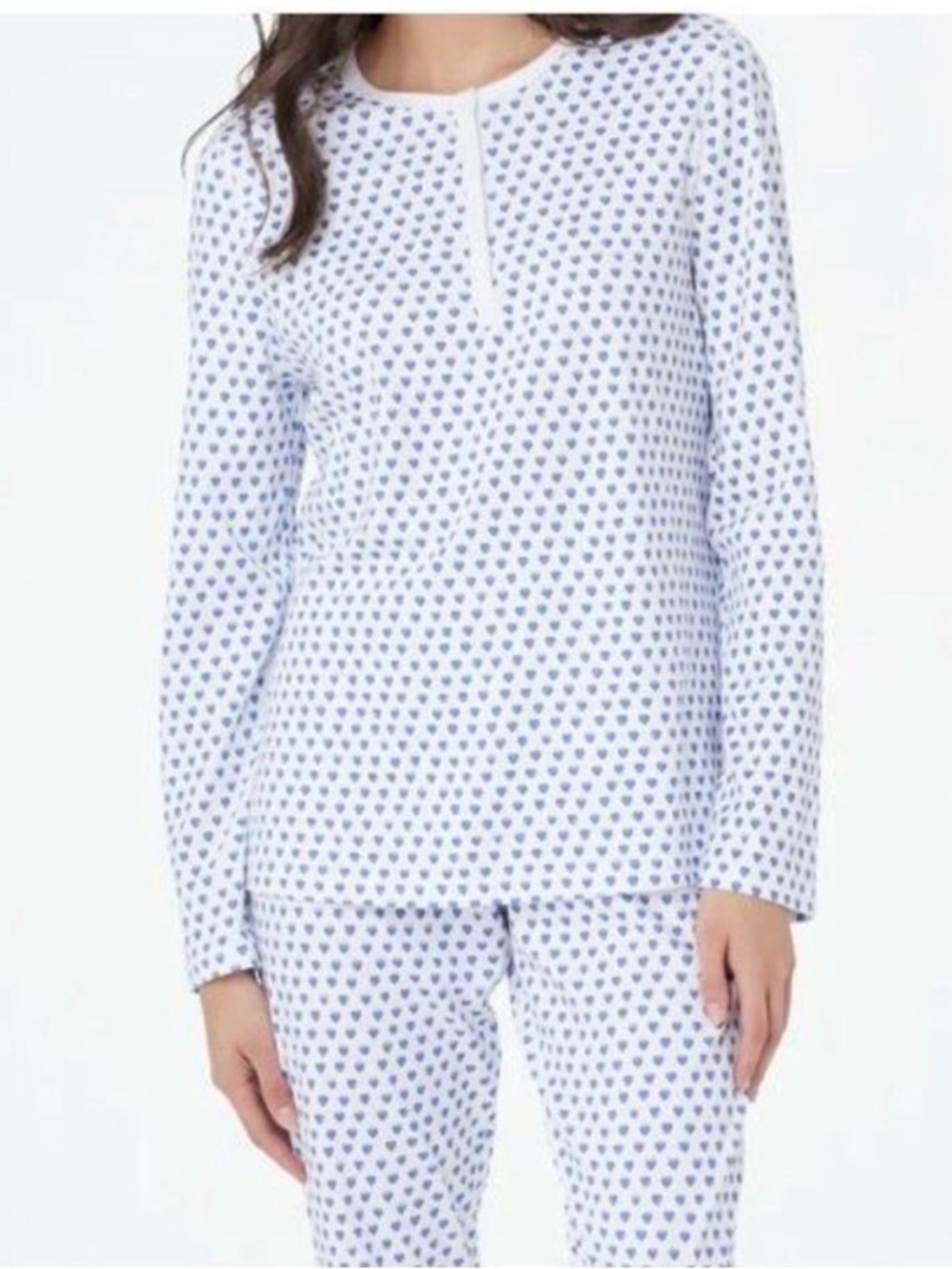 Perfect Roller Rabbit Hearts Pajama Top